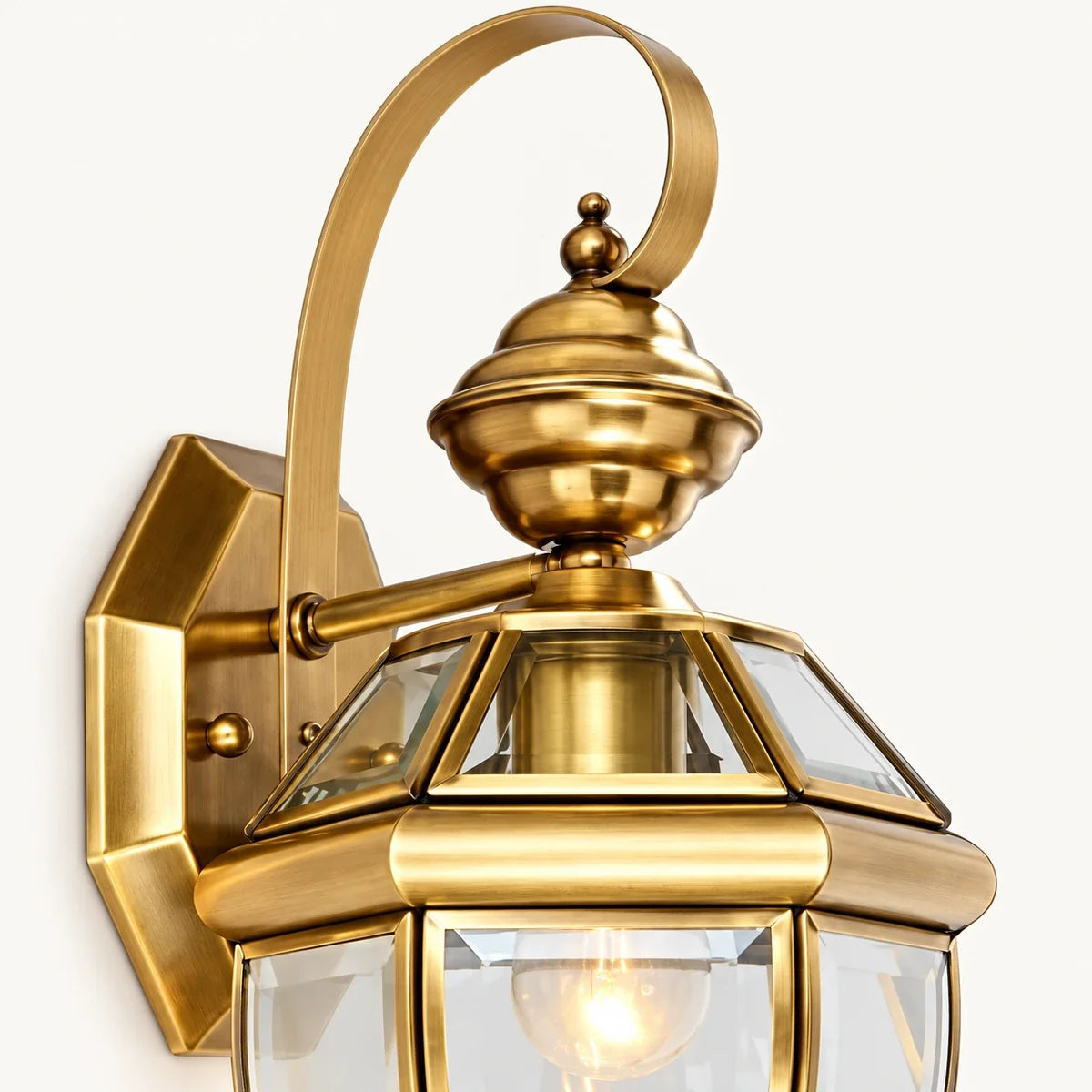 Bliss & Birch Classic Hexagonal Lantern Wall Sconce