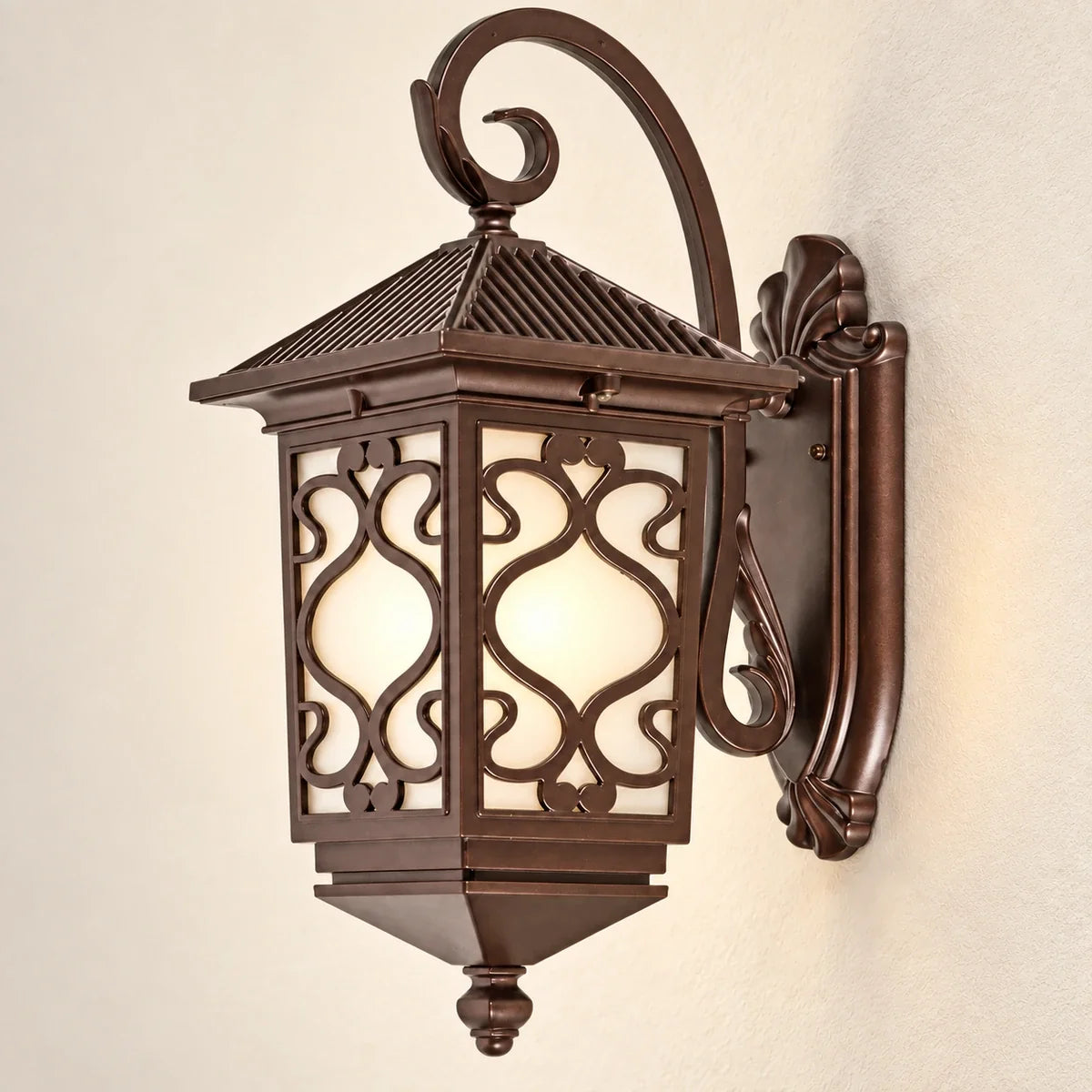 Bliss & Birch Ornate Scrollwork Wall Lantern