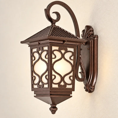 Bliss & Birch Ornate Scrollwork Wall Lantern