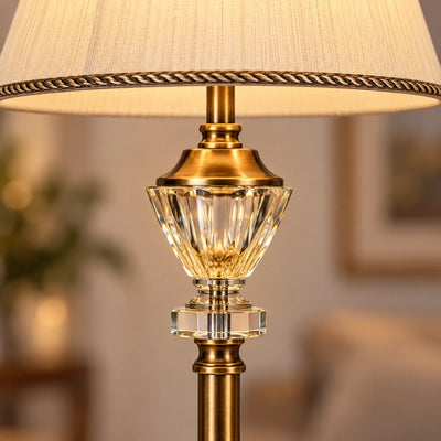 Bliss & Birch Crystal Accent Table & Floor Lamp