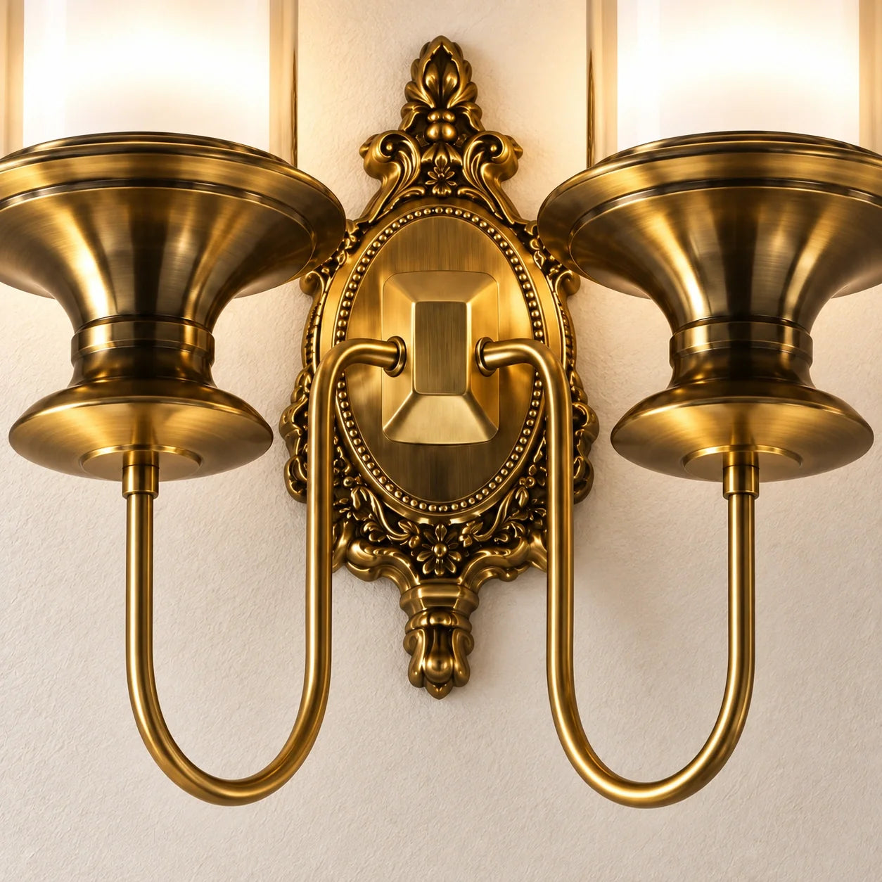 Bliss & Birch Twin Cylinder Classic Wall Sconce