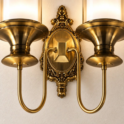 Bliss & Birch Twin Cylinder Classic Wall Sconce
