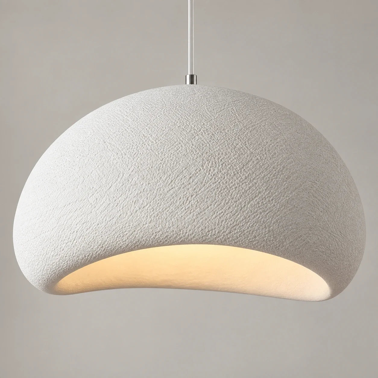 Bliss & Birch Textured Curved Dome Pendant