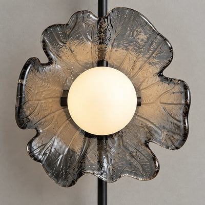 Bliss & Birch Sculptural Flower Globe Wall Light