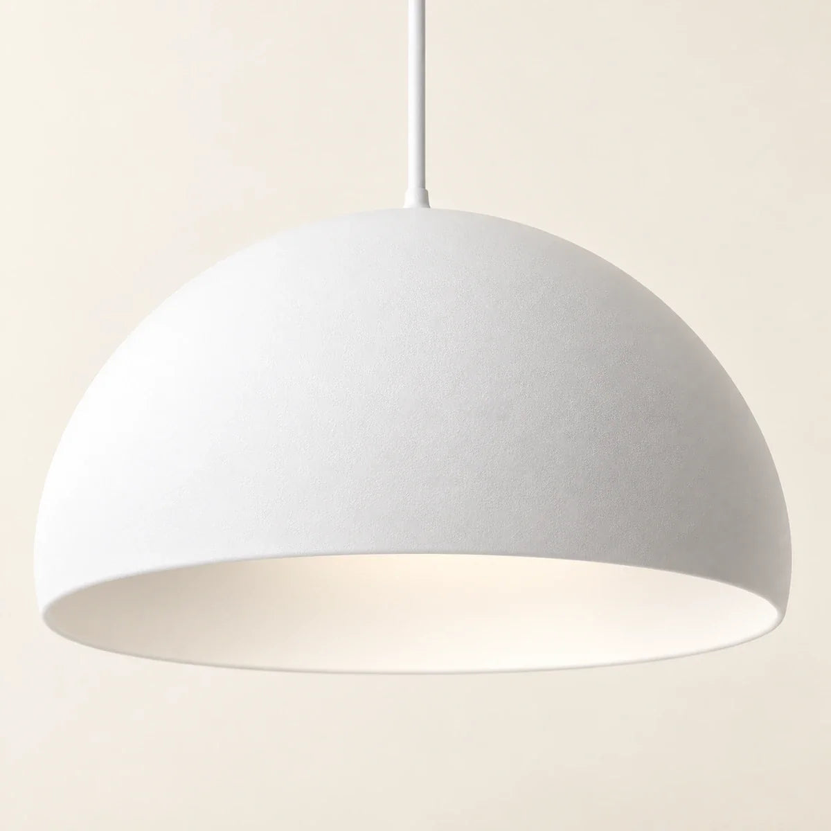 Bliss & Birch Soft Dome Pendant Light