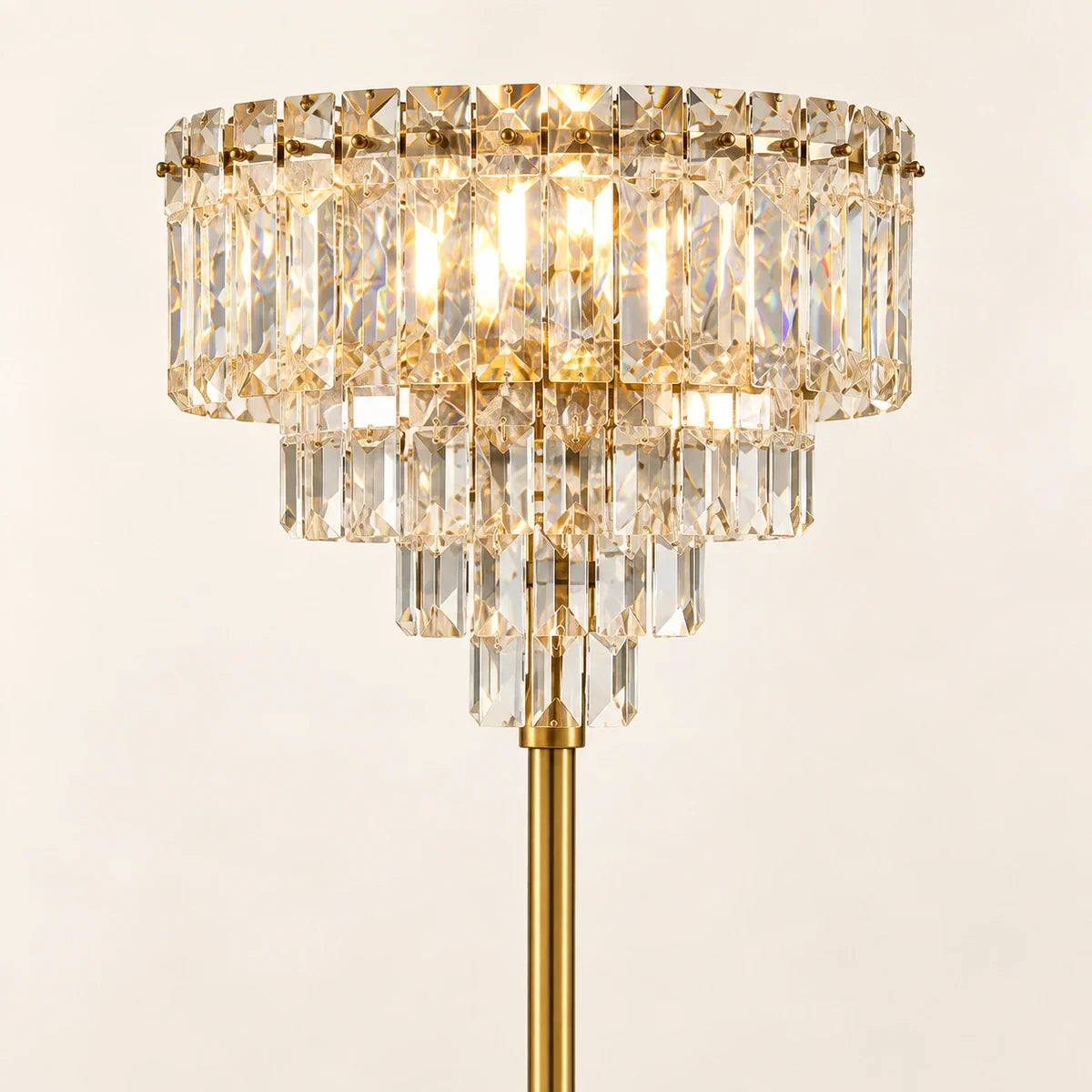 Bliss & Birch Faceted Accent LED Floor Lamp