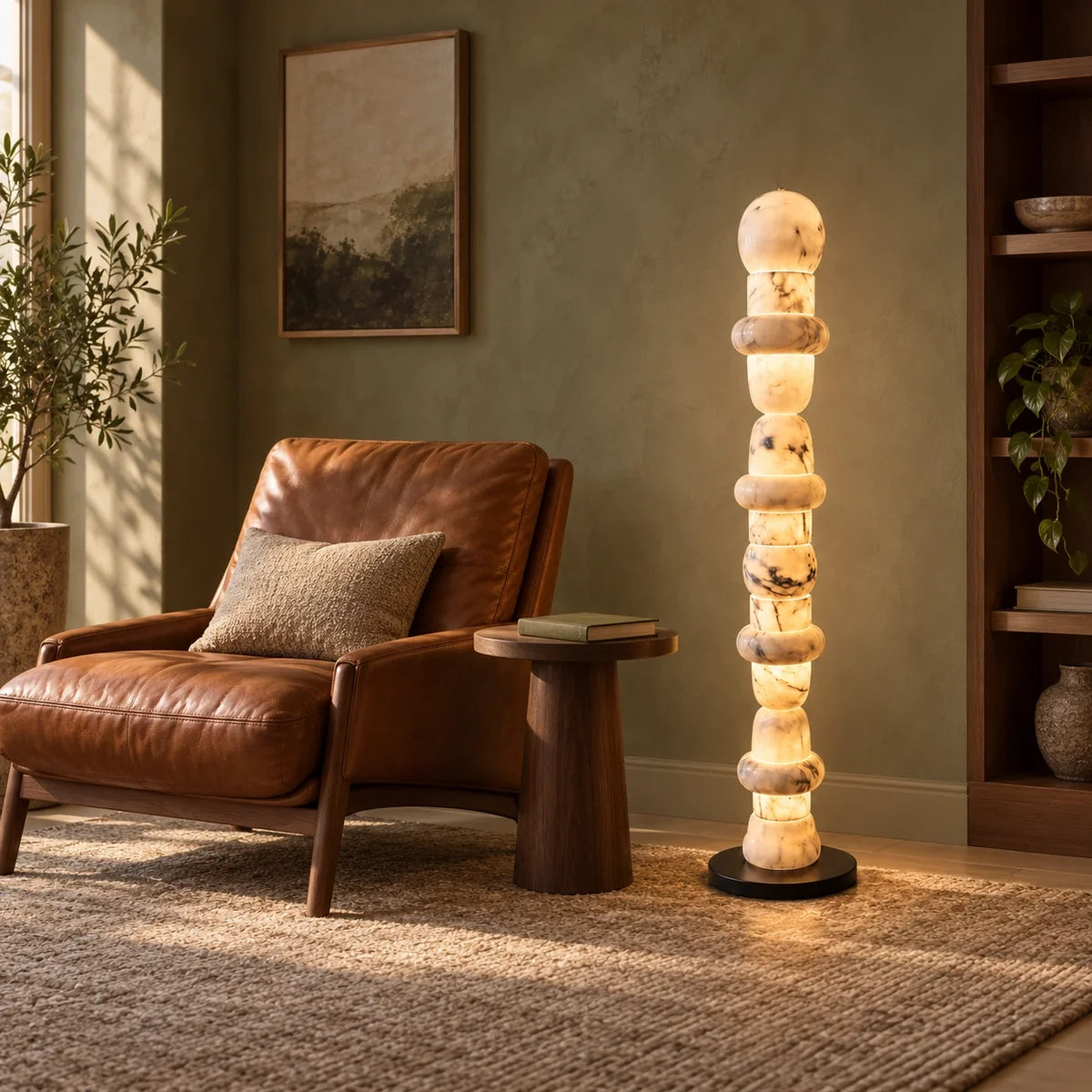 Bliss & Birch Trio Marble Light