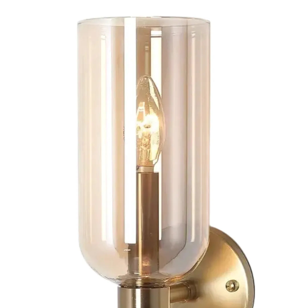 Hourglass Double Glass Wall Sconce (Pack of 2)
