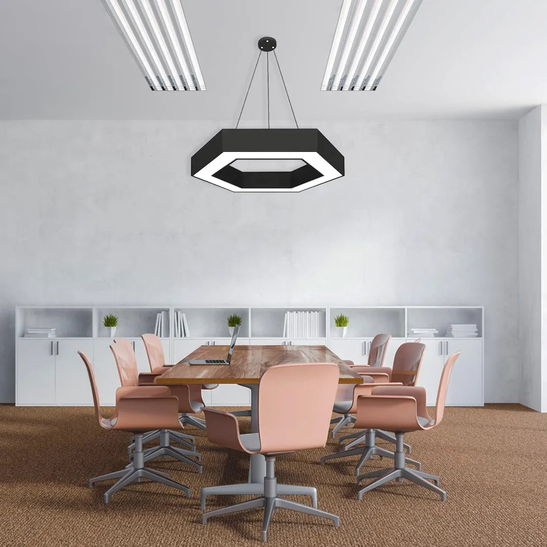 HexaGlow Suspended LED Panel