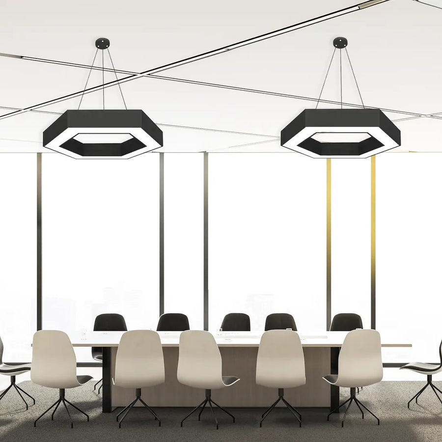HexaGlow Suspended LED Panel