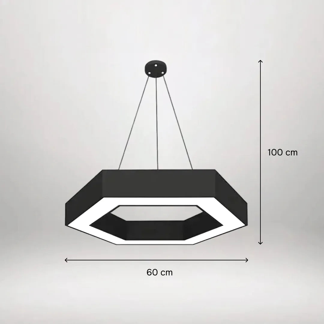 HexaGlow Suspended LED Panel