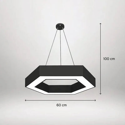 HexaGlow Suspended LED Panel