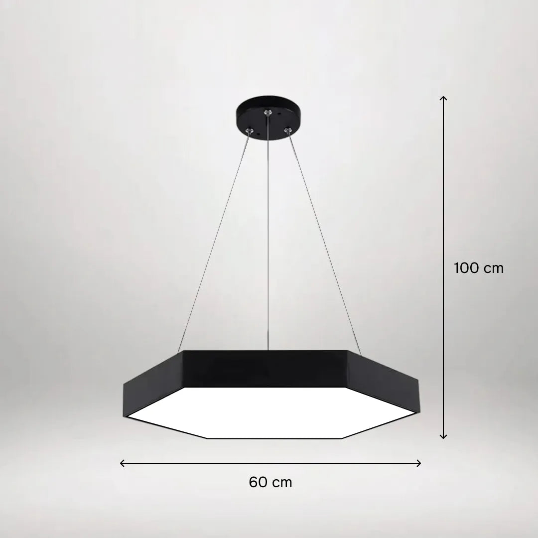 Hexagonal Suspended LED Panel