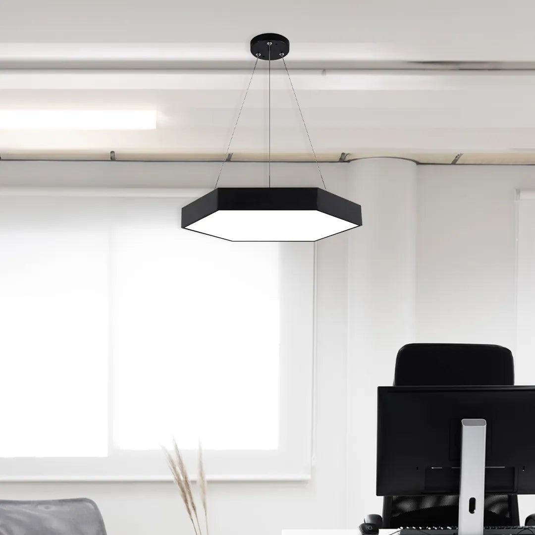 Hexagonal Suspended LED Panel