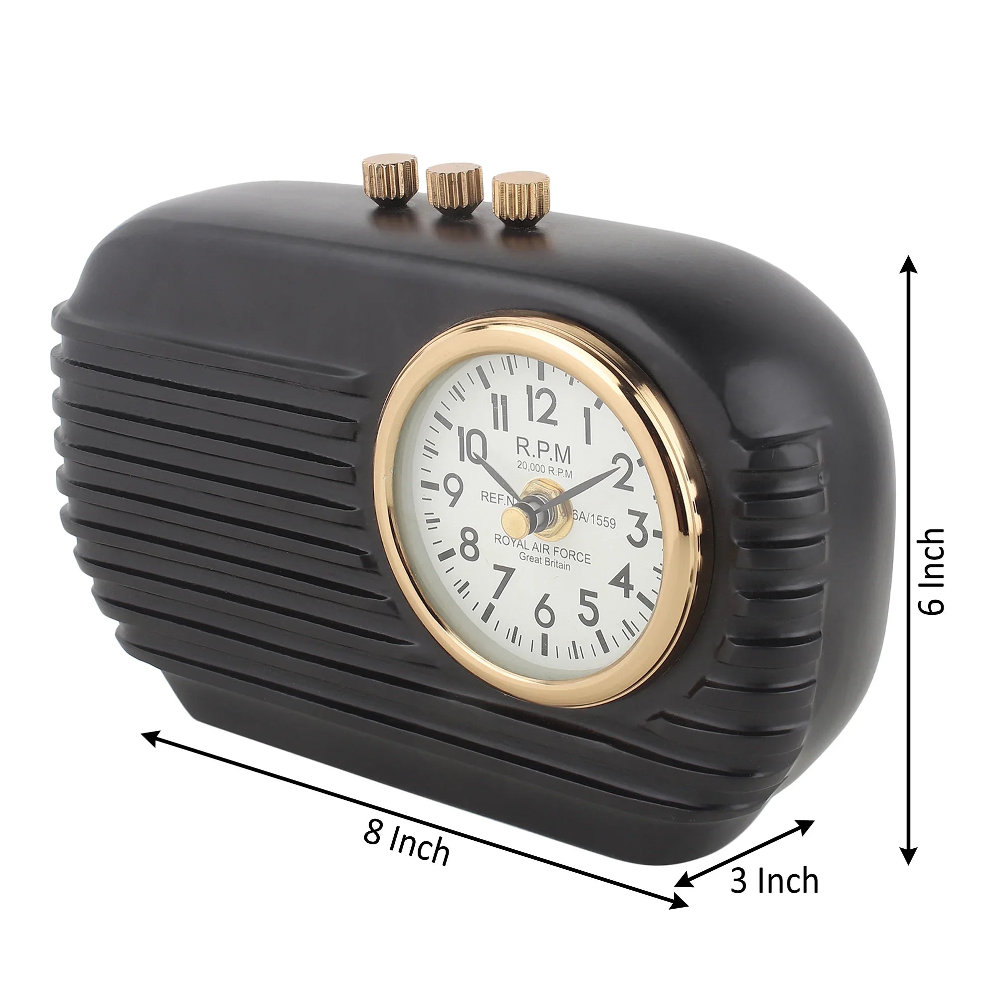 Radio Reverie Table Clock In