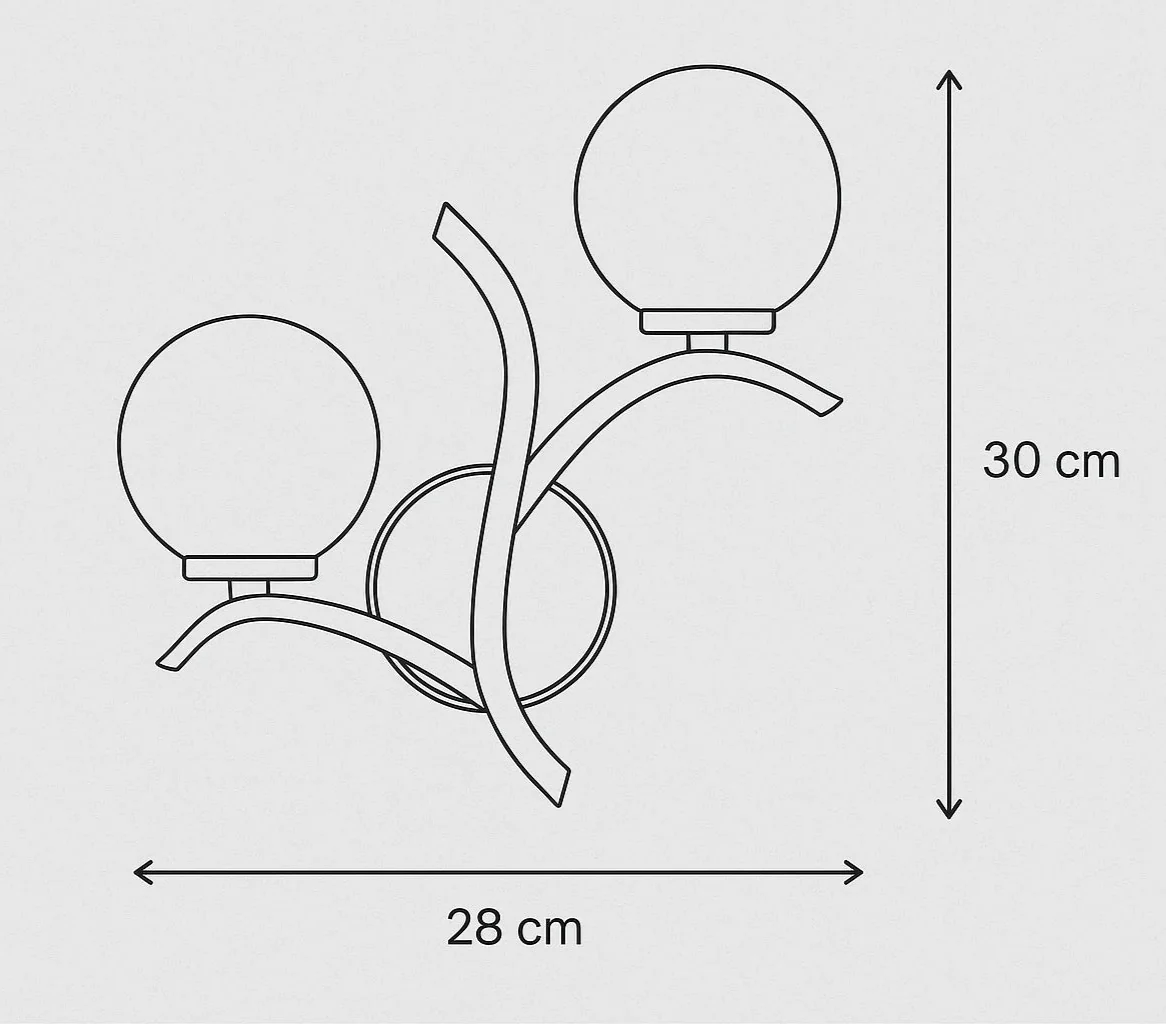 Modern Adjustable Arm ShadowGlow Wall Sconce (Set of 4)