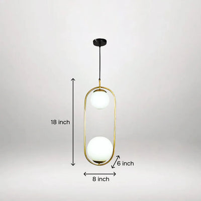 Capsule Double Drop Pendant Light (Pack of 2)