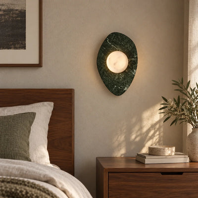 Bliss & Birch Sloppy Marble Wall Lamp