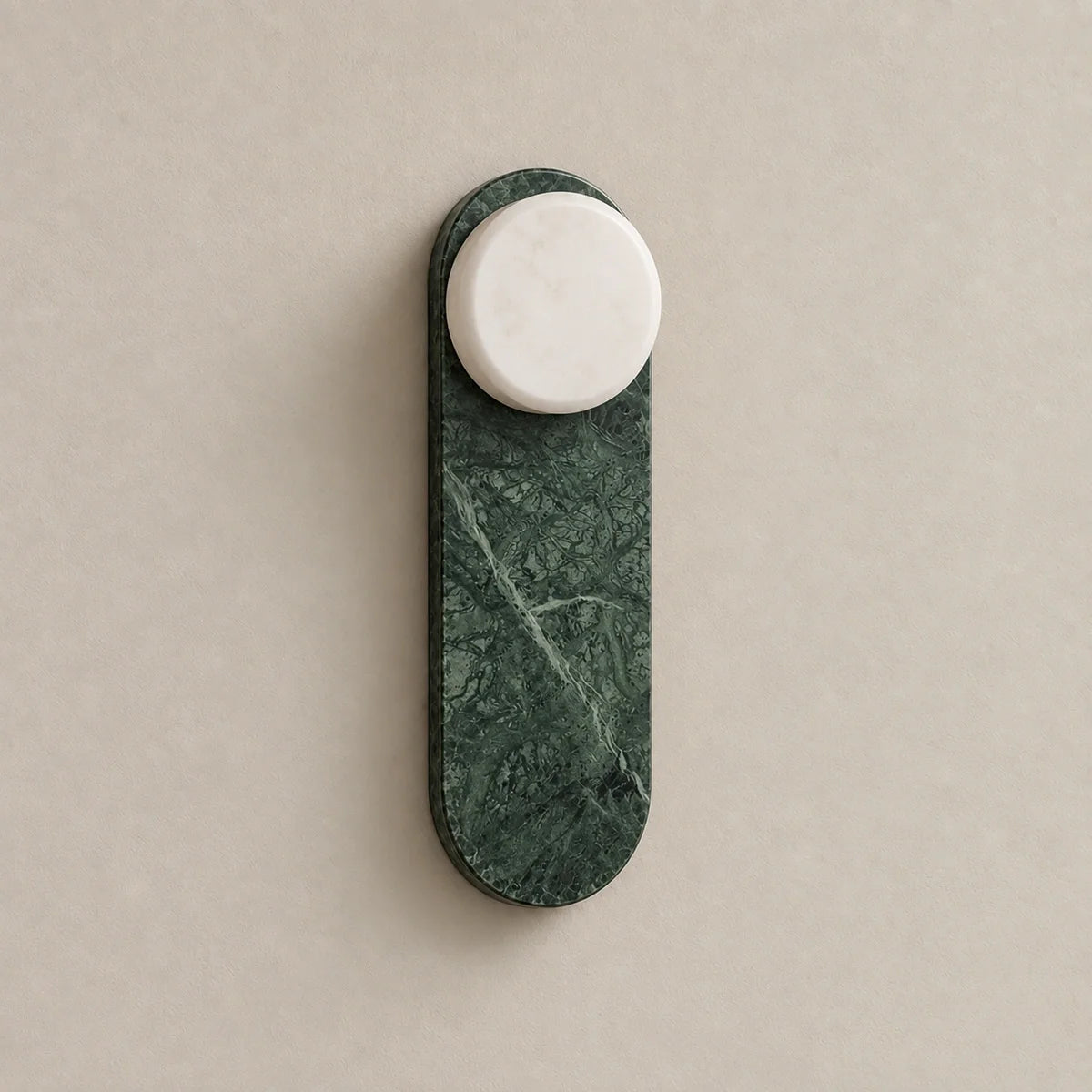 Bliss & Birch Green Forest Linear Marble Wall Light