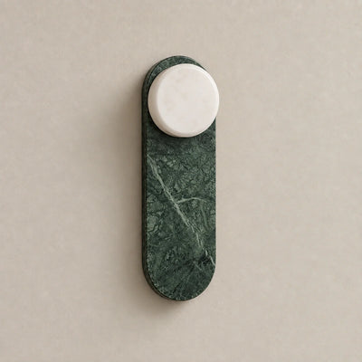 Bliss & Birch Green Forest Linear Marble Wall Light