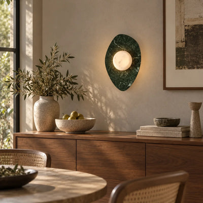 Bliss & Birch Sloppy Marble Wall Lamp