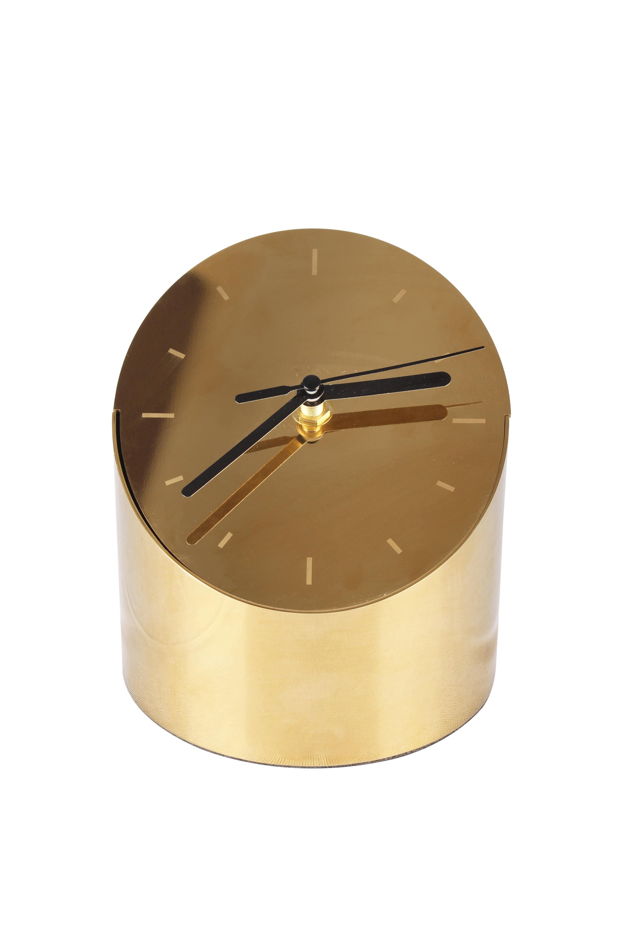 Golden Desktop Clock