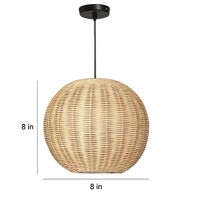 Spherical Woven Pendant Light