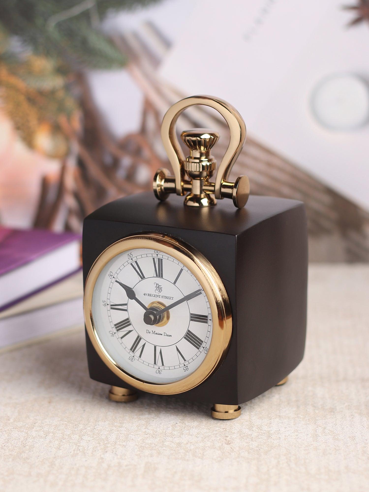 Chrono Cube Table Clock | Time Piece & Cube shape Clock for Home Decor