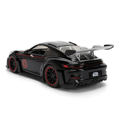 Porsche 911 GT3 RS w/ Darth Vader "Star Wars Hollywood Rides" – 1:24 Diecast by Jada