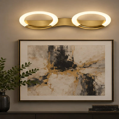Bliss & Birch Oval-Ring LED Wall Light