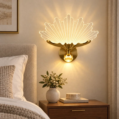 Bliss & Birch Radiant Fan Illuminated Wall Art