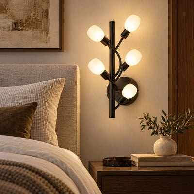 Bliss & Birch Five-Globe Branch Wall Sconce