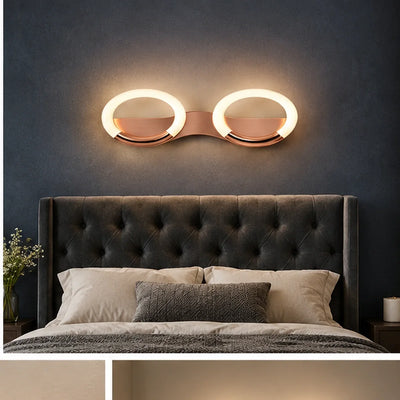 Bliss & Birch Oval-Ring LED Wall Light