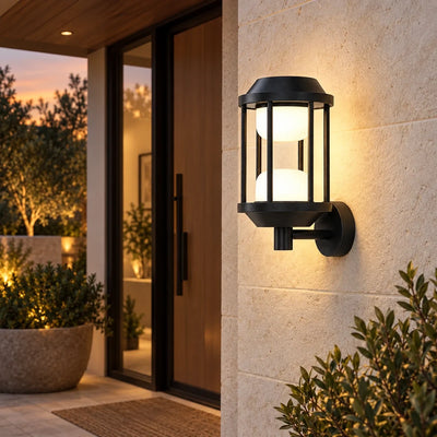 Bliss & Birch Twin Glow Cage Outdoor Wall Light