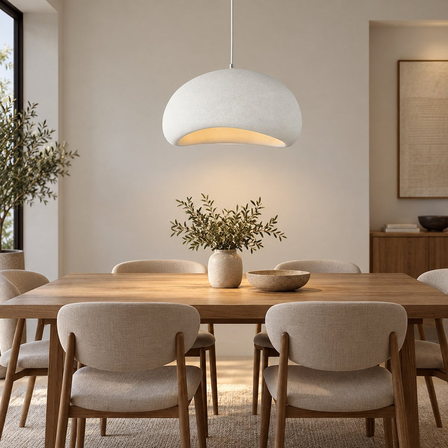 Bliss & Birch Textured Curved Dome Pendant