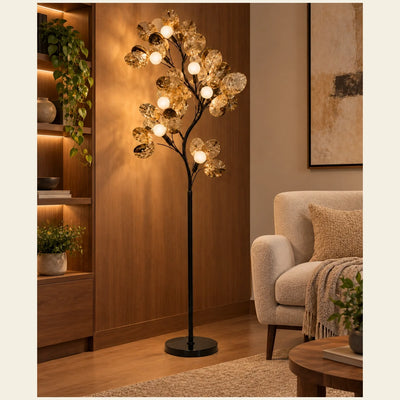Bliss & Birch Branching Globe Decorative Floor Lamp
