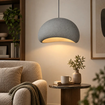 Bliss & Birch Textured Curved Dome Pendant