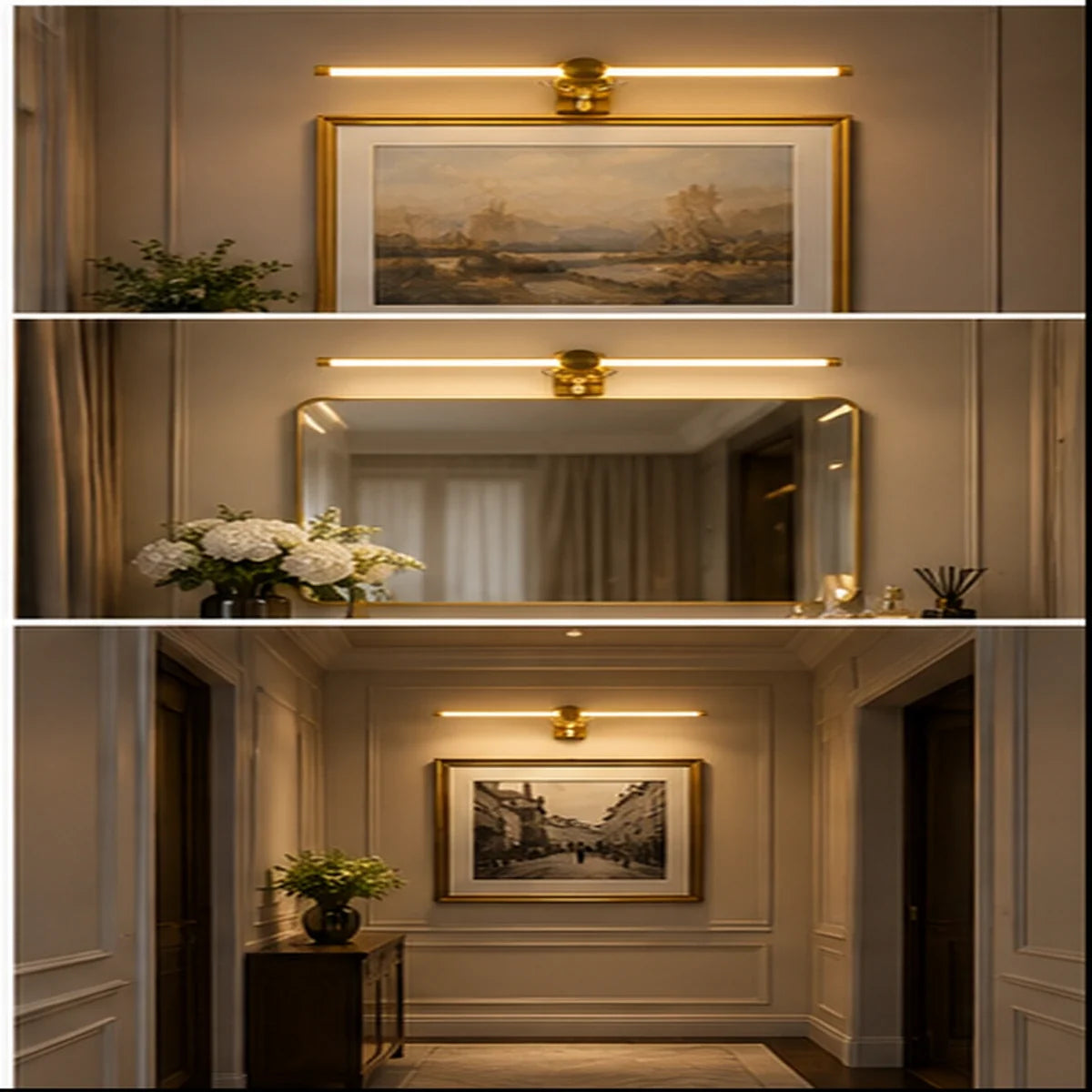 Bliss & Birch Gold 600 mm LED Picture Light