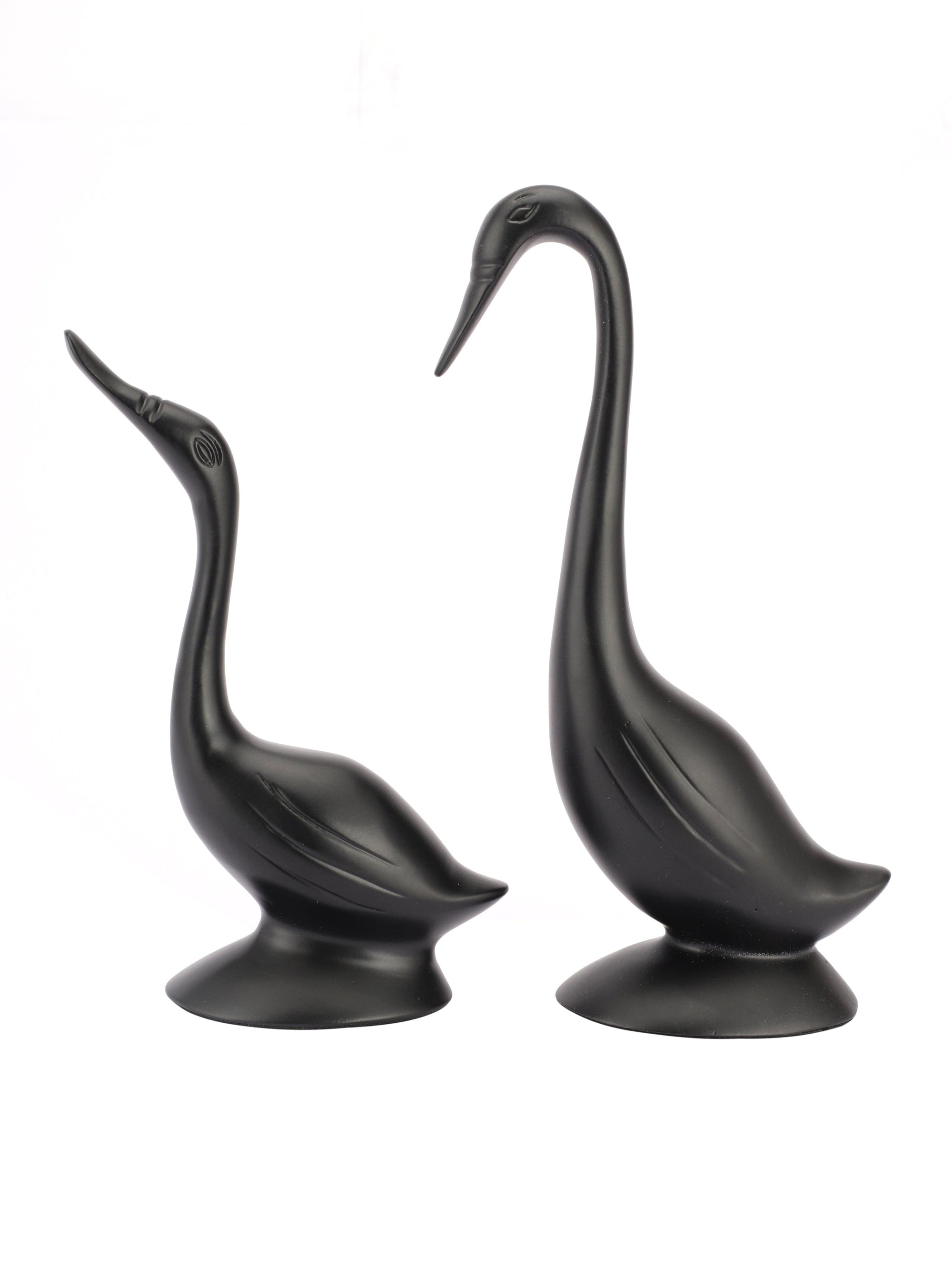 Centrepiece Swan Showpiece for Living Room | Home Decor Item Set of 2
