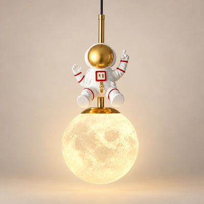 Bliss & Birch Astronaut Globe Pendant