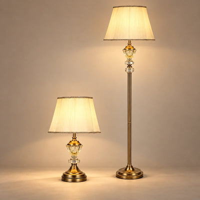 Bliss & Birch Crystal Accent Table & Floor Lamp