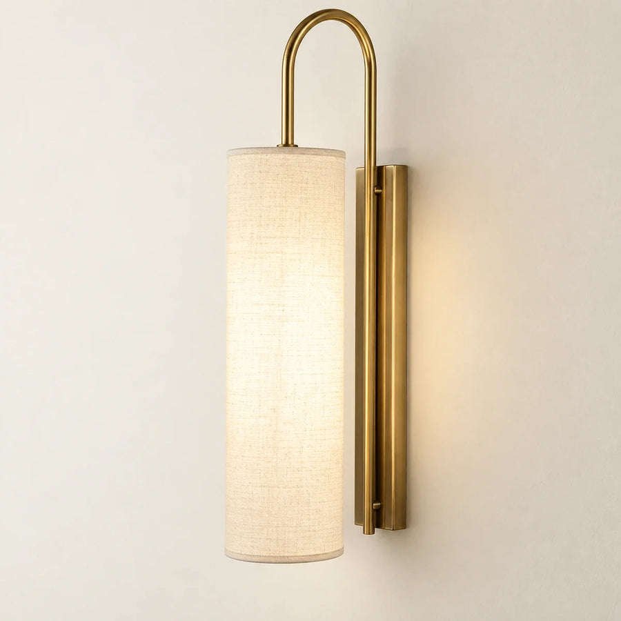 Bliss & Birch Tall Cylinder Shade Wall Sconce