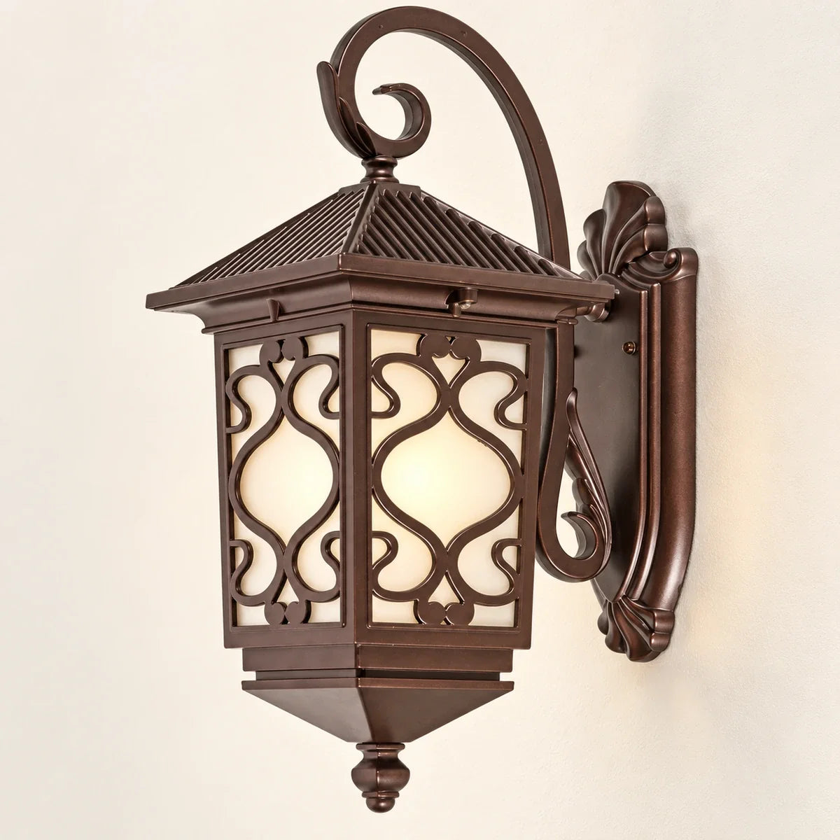 Bliss & Birch Ornate Scrollwork Wall Lantern