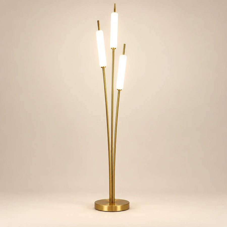 Bliss & Birch Staggered Three-Tube LED Floor Lamp