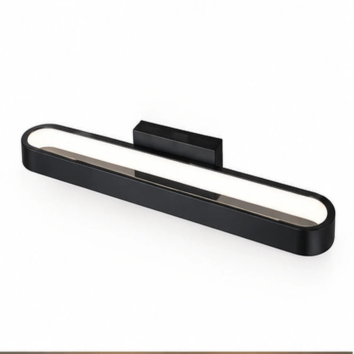 Bliss & Birch Black Rounded LED Mirror Light