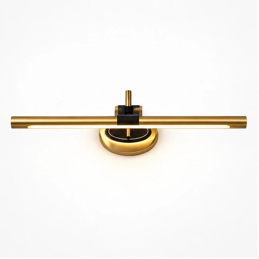 Bliss & Birch Gold Semicircle Linear Wall Light