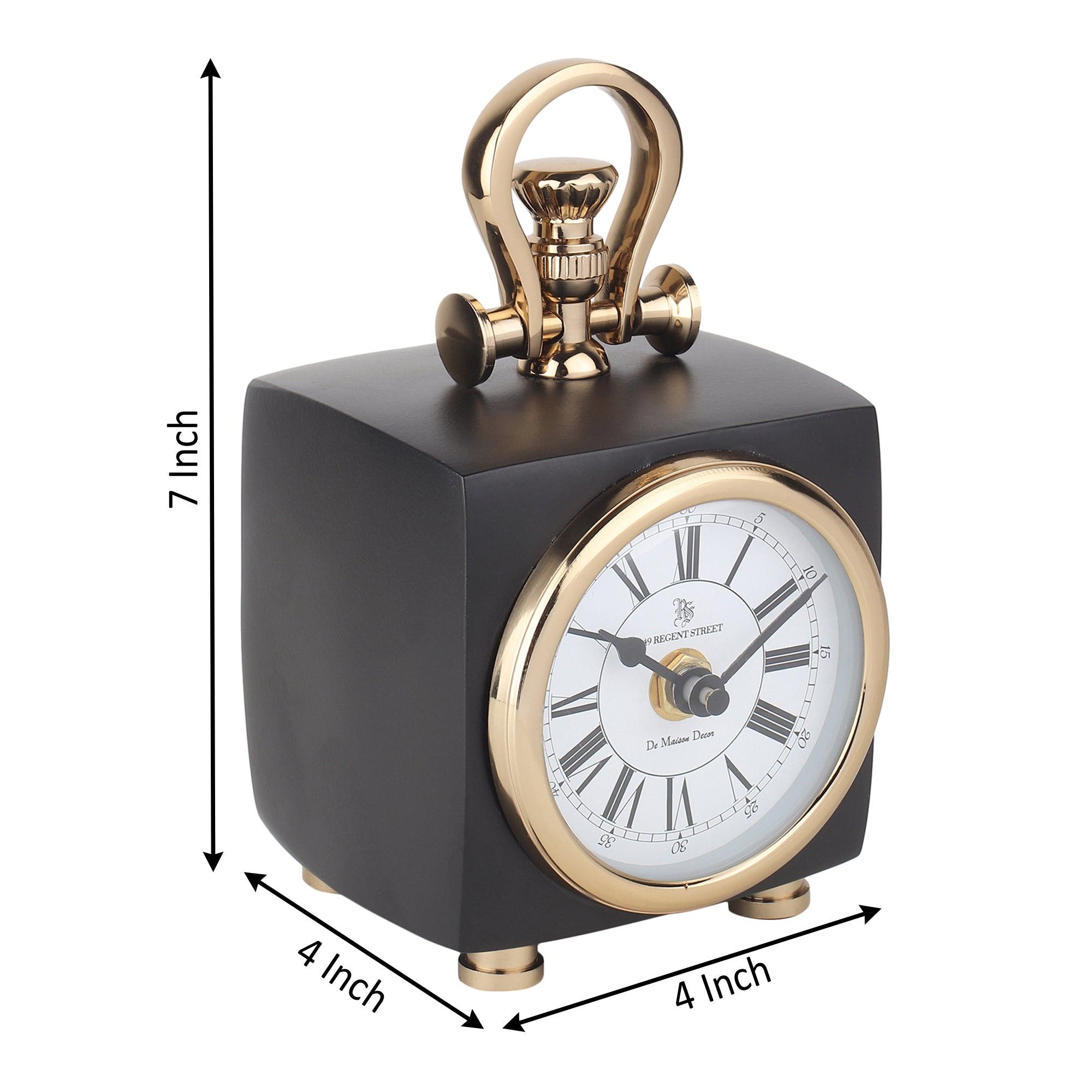Chrono Cube Table Clock | Time Piece & Cube shape Clock for Home Decor