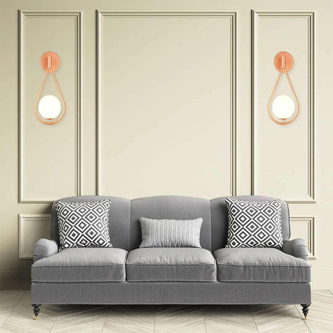 Radiant Reflections Glass Wall Sconce (Set of 4)
