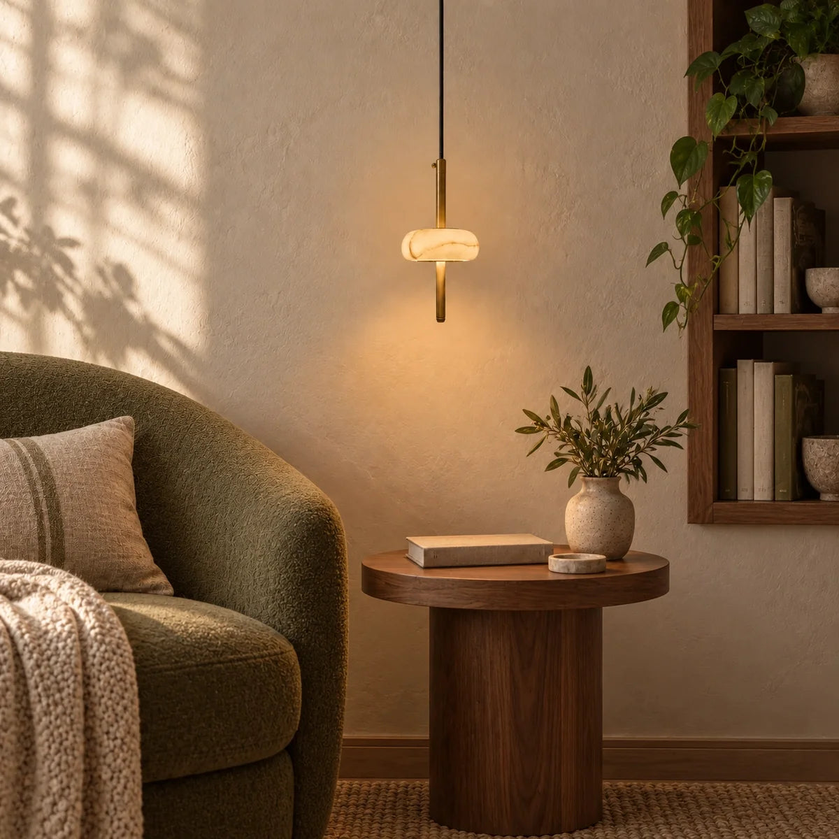 Bliss & Birch SpaceAge Marble Light