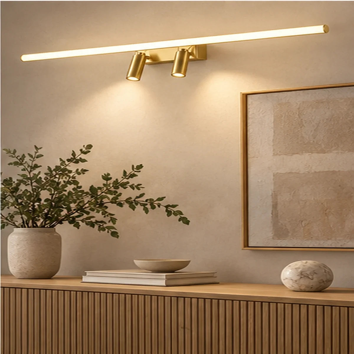 Bliss & Birch Dual-Spot Linear Mirror Light